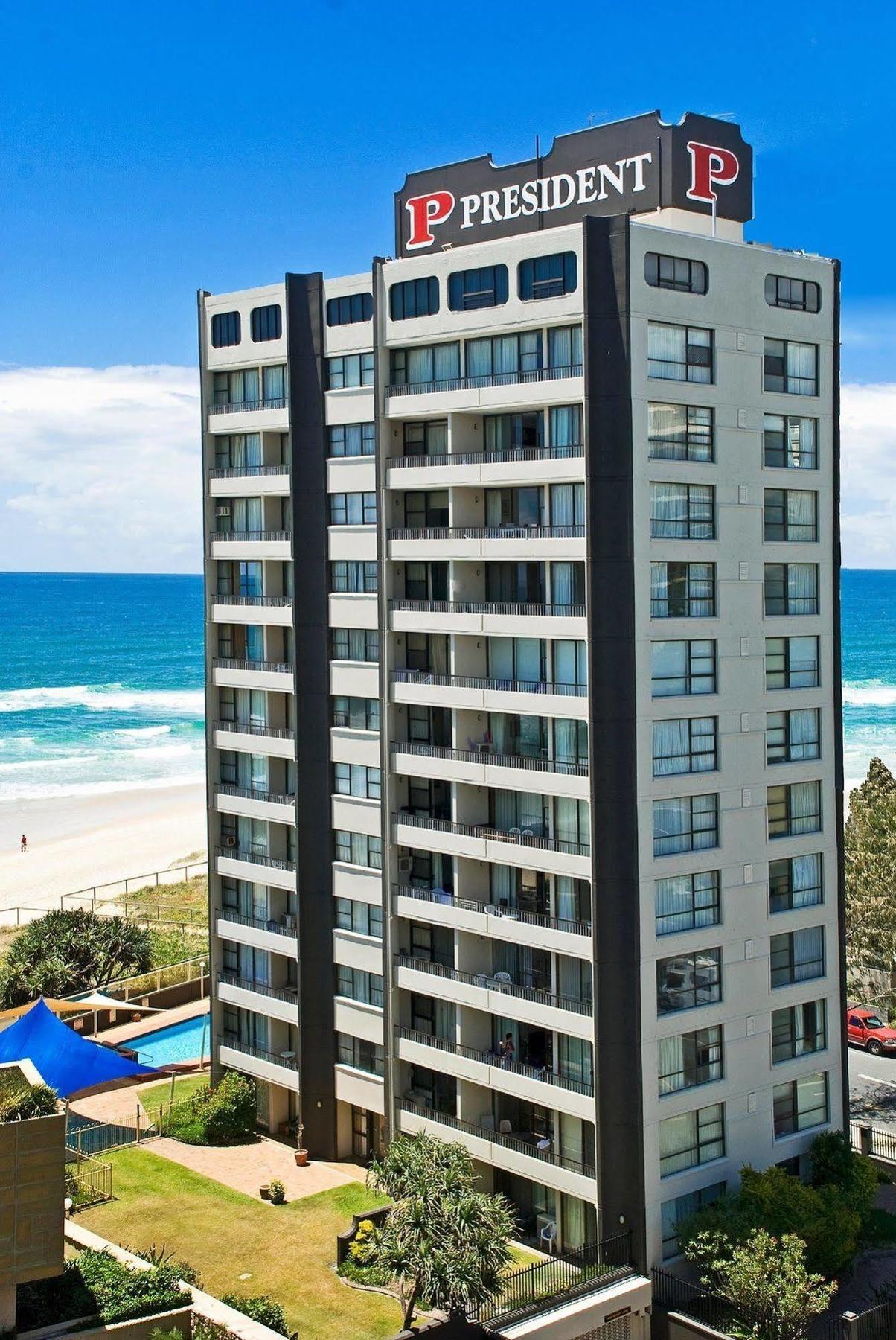 President Holiday Apartments - Absolute Beachfront Gold Coast Zewnętrze zdjęcie